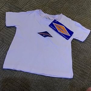 NWT light pink embroidered lacrosse shirt, 18mos